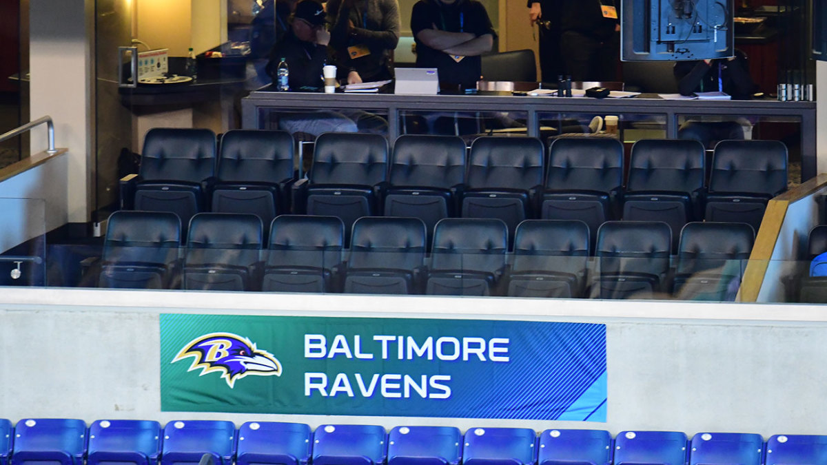 Don’t go looking for Ozzie Newsome in the Ravens suite; he prefers a spot high up in the press box—for reasons he won’t divulge.